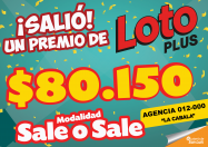 ¡Un premio del Loto Plus en Villa Mercedes! 