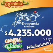 ¡Salió un premio de Quiniela en Luján!